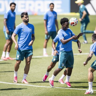 Seleção encerra preparação para estreia com último treino em Nova Jersey