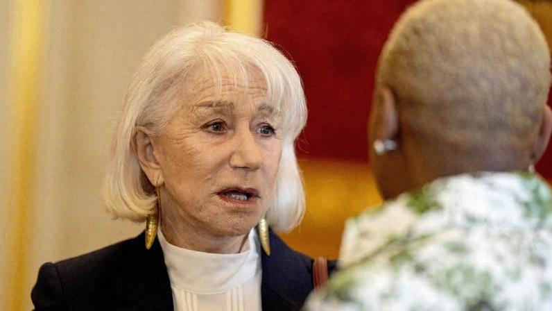 A atriz Helen Mirren