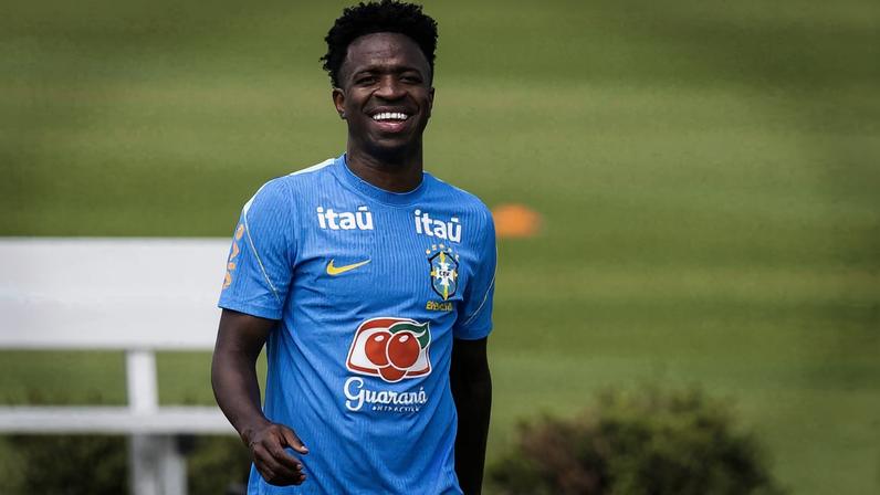 Vinicius Junior é um dos titulares certos da equipe de Carlo Ancelotti