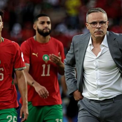 Treinador de Marrocos elogia pressão ousada contra o Brasil