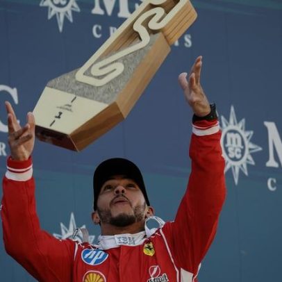 Hamilton vence pela Ferrari no GP de Barcelona-Catalunha