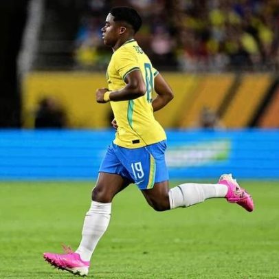 Endrick supera Neymar como jogador mais pesquisado após estreia pela seleção