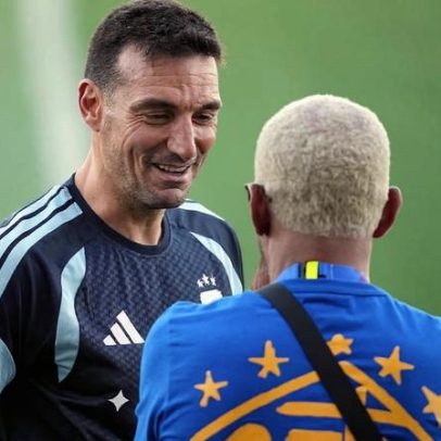 Djalminha fala de amizade com Scaloni e decepcionado com estreia da seleção brasileira