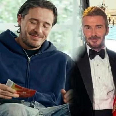 Beckhams ficam arrasados após filho usar guerra familiar em campanha