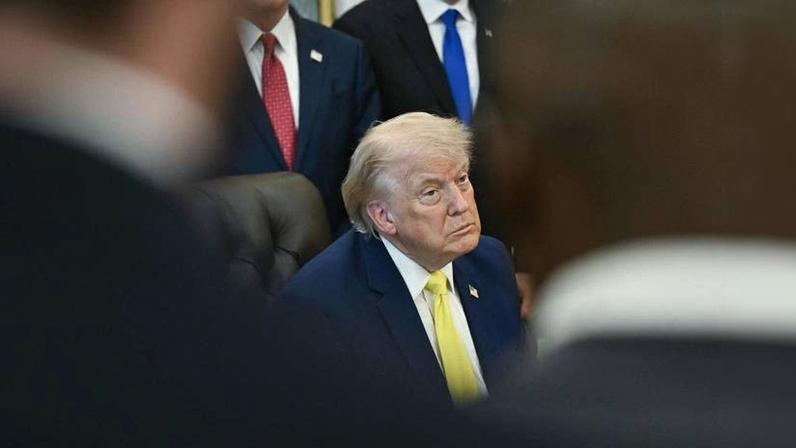O presidente Donald Trump, na Casa Branca