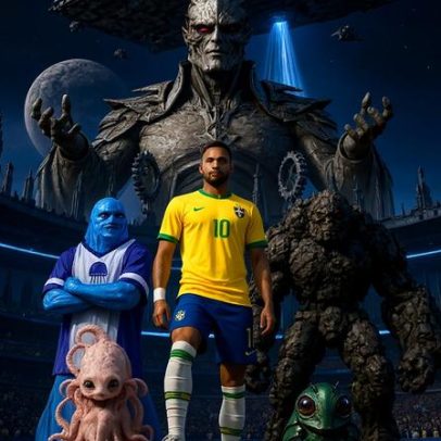 Neymar vira protagonista de série produzida com inteligência artificial