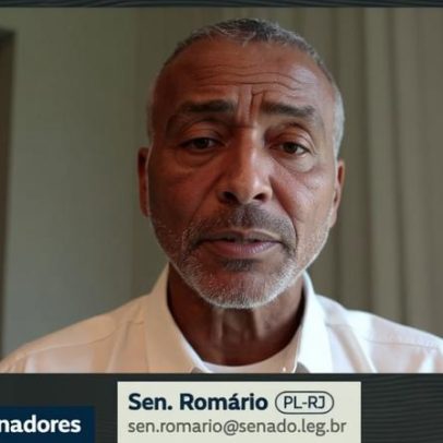 Romário participa de sessão no Senado dos EUA enquanto comenta Copa do Mundo