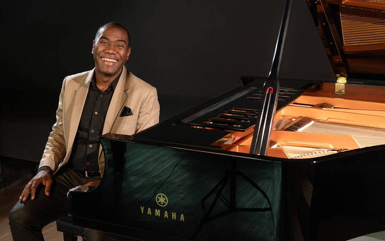 O pianista Hercules Gomes