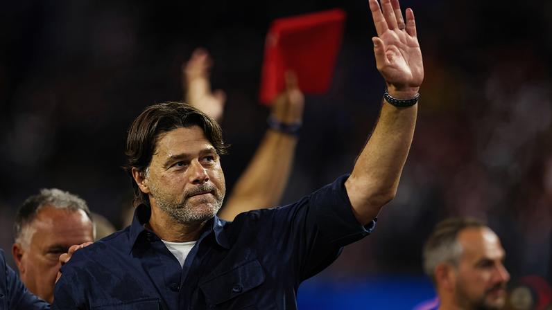 O técnico Mauricio Pochettino, dos Estados Unidos, na Copa do Mundo 2026