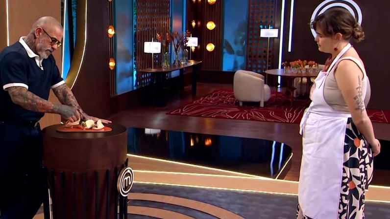 Henrique Fogaça se recusa a comer prato de participante do MasterChef Brasil