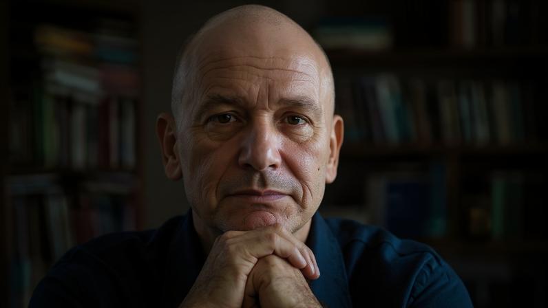 O escritor José Godoy, autor de 'A Ilha do Silêncio'