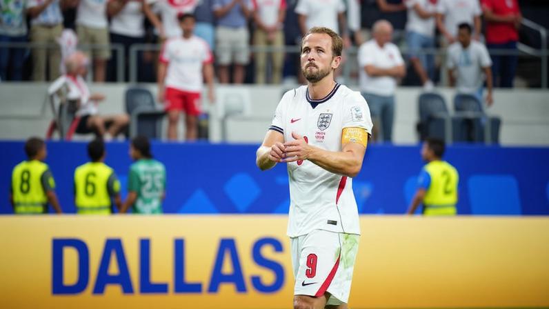 Harry Kane reage após vitória da Inglaterra contra Croácia