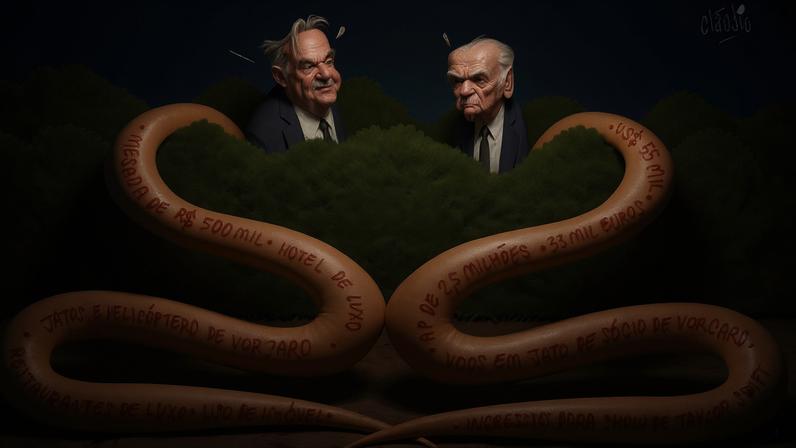 Na moita, Ciro Nogueira e Jacques Wagner