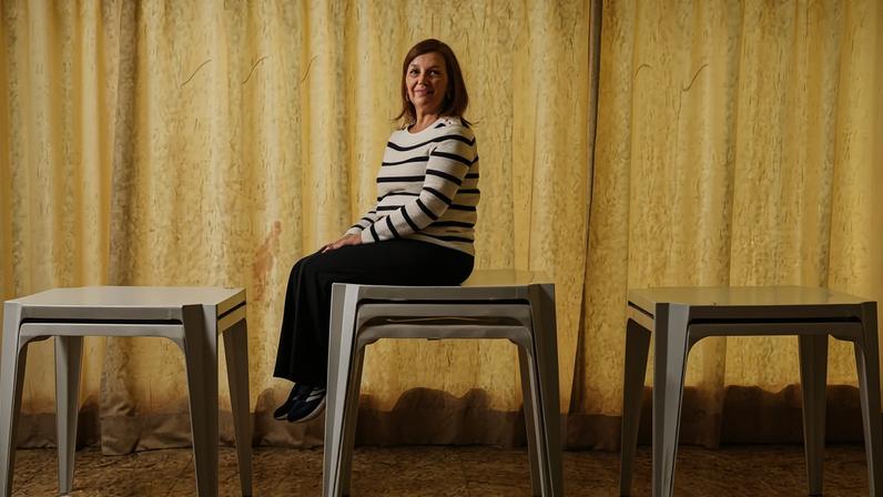Rosângela Gusmão, 65, cerca de um ano após ter sofrido um infarto, na manhã do dia 10 de junho de 2025