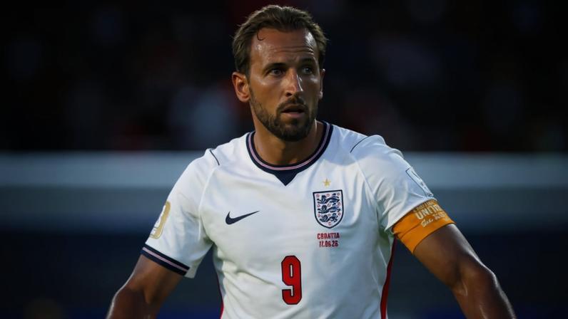 Harry Kane e Vini Jr. em ação por Inglaterra e Brasil na primeira rodada da Copa do Mundo de 2026 — Foto: Getty Images