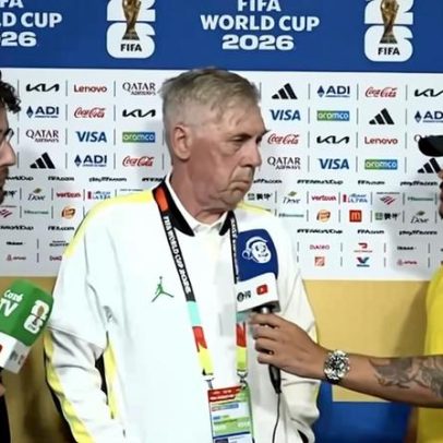 Ancelotti usa termo em espanhol e confunde brasileiros