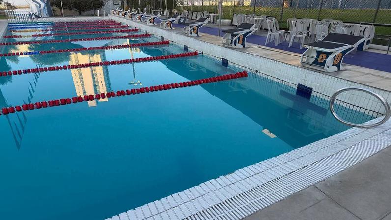 Piscina do Centro Esportivo Santos Dumont, em Recife (PE)
