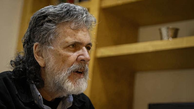 O presidente de Casa de las Américas, Abel Prieto, no jantar em sua homenagem, na capital paulista