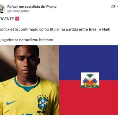Brasil de Ancelotti sem Endrick recebe críticas nas redes contra Haiti