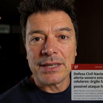 Celebridades relatam susto após falso alerta da Defesa Civil