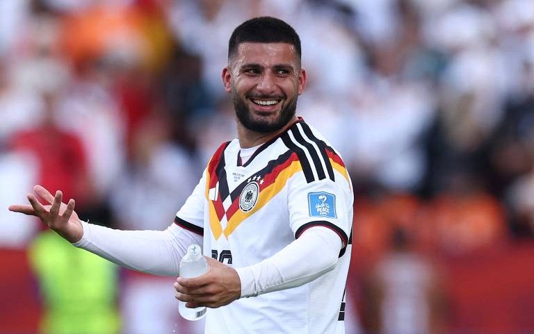 Deniz Undav comemora vitória da Alemanha contra Costa do Marfim, em Toronto