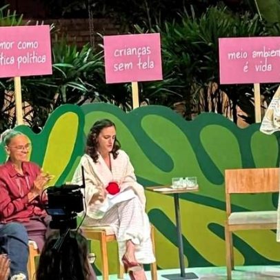 Marina e França trocam gestos em evento em meio à disputa pelo Senado de SP