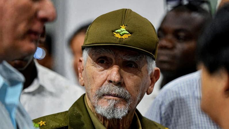 Ramiro Valdés, ex-vice-presidente de Cuba, em Havana em 2024
