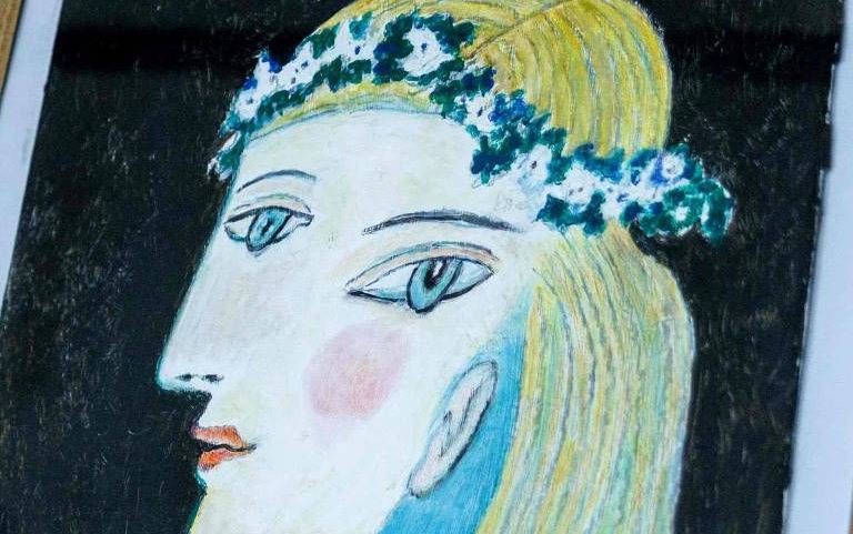 Outro retrato de Marie-Thérèse Walter, confiscado pela polícia no sul da Alemanha, em outubro do ano passado