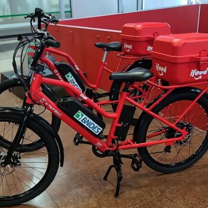 BNDES investe R$ 340 milhões para reduzir custo de bicicletas elétricas para entregadores