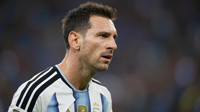 Messi na partida contra a Áustria, na Copa do Mundo 2026