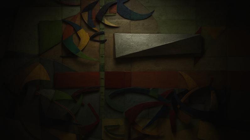 'Sem Título' (1948), pintura a óleo de Cícero Dias