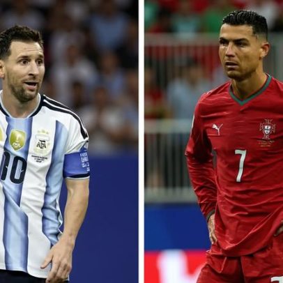 Jogador que atuou com Messi e Ronaldo afirma não haver comparação entre os dois