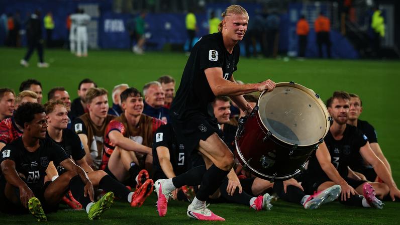 Erling Haaland comanda remada viking após vitória sobre o Senegal