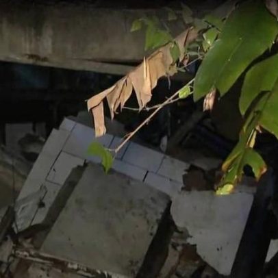 Cortiço desaba em SP e deixa uma pessoa morta e duas feridas