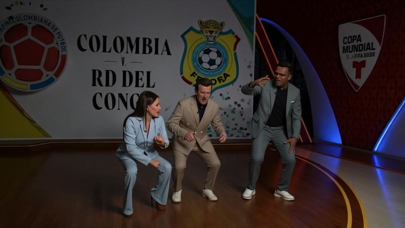Dunga dança até o chão em programa de TV