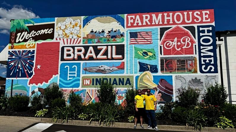 Bernardo Barbosa e Raphael Pinteiro em Brazil, Indiana