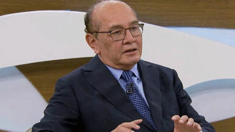 Ministro do STF André Mendonça em entrevista no Roda Viva, da TV Cultura