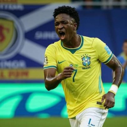 Vinicius Junior iguala Neymar de 2014 e disputa artilharia da Copa
