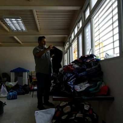 Motoqueiros e voluntários criam rede de ajuda após terremoto na Venezuela