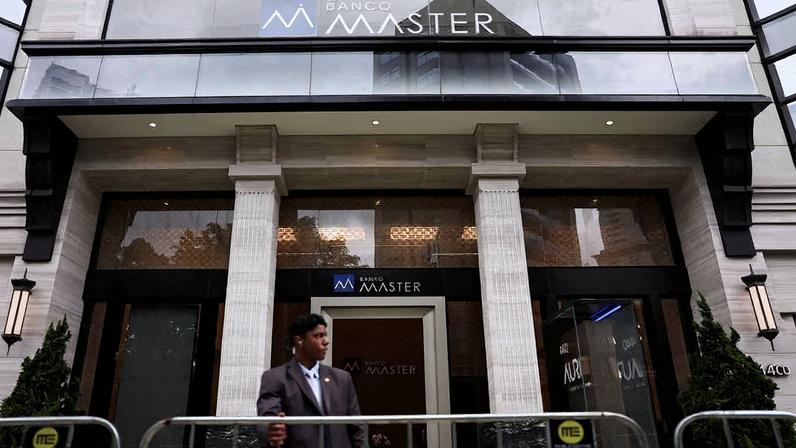 Sede do banco Master em São Paulo