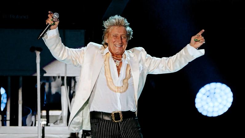Rod Stewart em show no Rock in Rio Lisboa de 2026