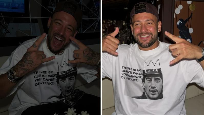 Neymar sem aliança em evento