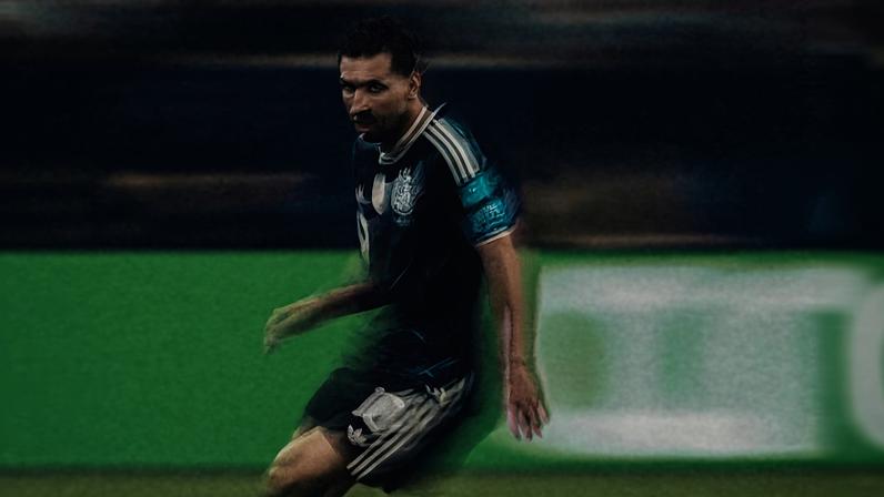 Messi durante partida contra a Jordânia, na fase de grupos
