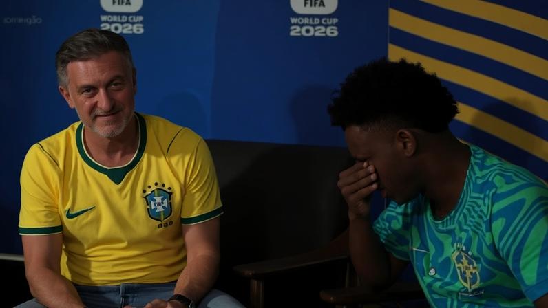 Luciano Huck entrevista Vinicius Junior