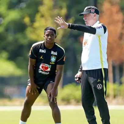 Baixa participação defensiva de Endrick explica cautela de Ancelotti