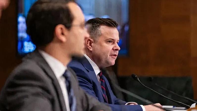 Bill Pulte, currently the top federal housing official, at the Capitol last year.