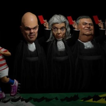 Charge do Aroeira ganha destaque na notícia