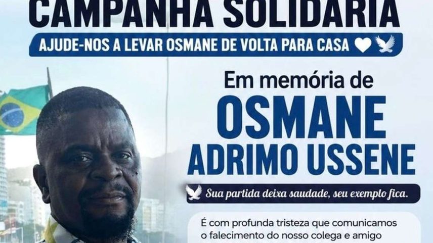 Translado do Corpo de Osmane Ussene para Moçambique