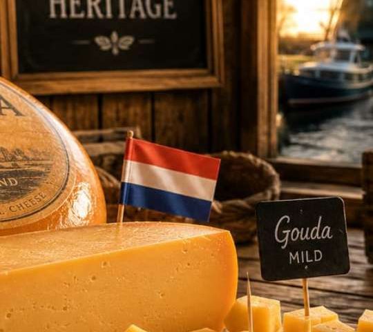 Gouda: identidade holandesa em cada pedaço