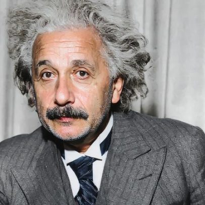 Albert Einstein diz que vida calma traz mais felicidade que a busca pelo sucesso